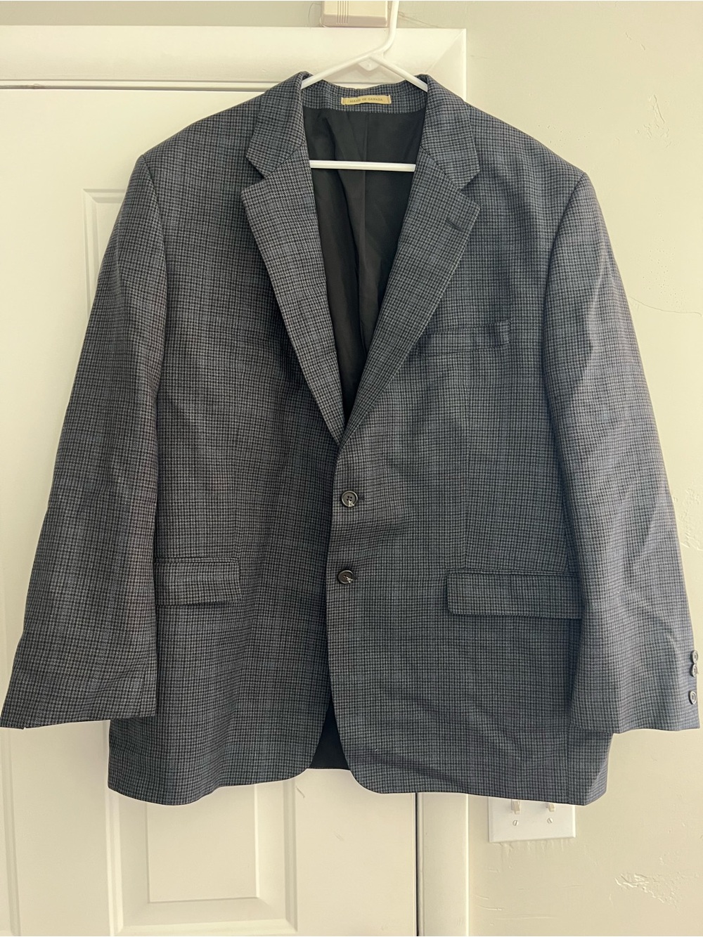 Ralph Lauren Gray Micro-Check Sport Coat